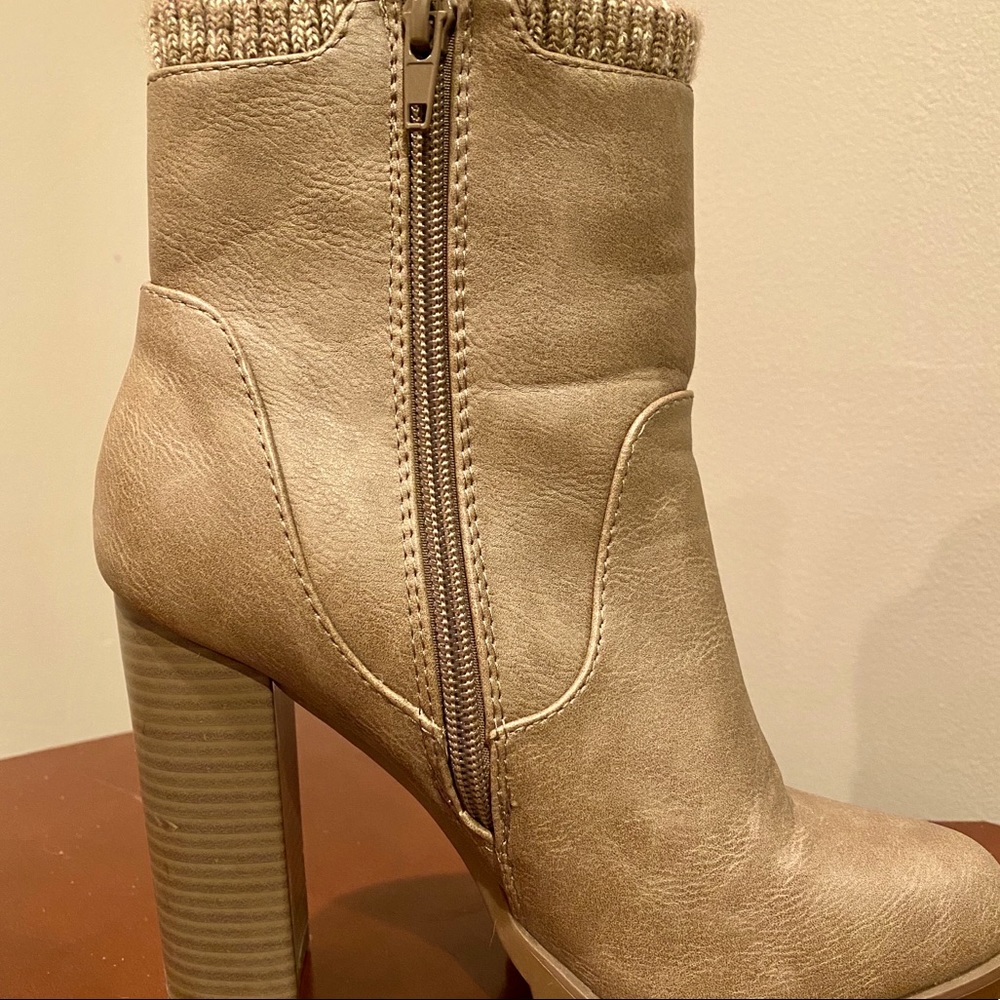 Heeled Hiker Bootie